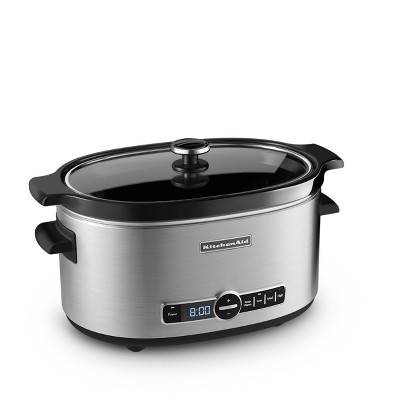 Crock Pot 6qt Choose-a-crock Slow Cooker - Stainless Steel : Target