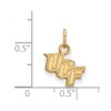 Black Bow Jewelry 14k Yellow Gold Central Florida Knights NCAA Extra Small Pendant - 2 of 3