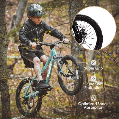 YONWAY 20 Inch Kids' Bike, Boys Girls Mountain Bike Ages 8-12, 7 Speed Teenager Children Kids' Bicycles High Steel Frame