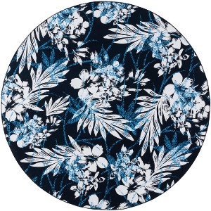 Malibu MBU825  Machine Washable Skid-Resistant Power Loomed Indoor Rugs - Safavieh - 1 of 4