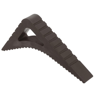 Unique Bargains TPR Material Flexible Sturdy Stackable Durable Door Stop 1 Pc