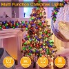 Ollny 640 LED Warm White/Multi-color Christmas String Lights (Clear Cable, Plug in, 11 Modes, IP44) - 4 of 4