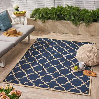Outdoor Patio Rug,  Front Door Mat Camping Rugs, Fade-resistant Woven Picnic Carpet, Large Area Rugs Mats For RV Picnic Backyard Deck Balcony