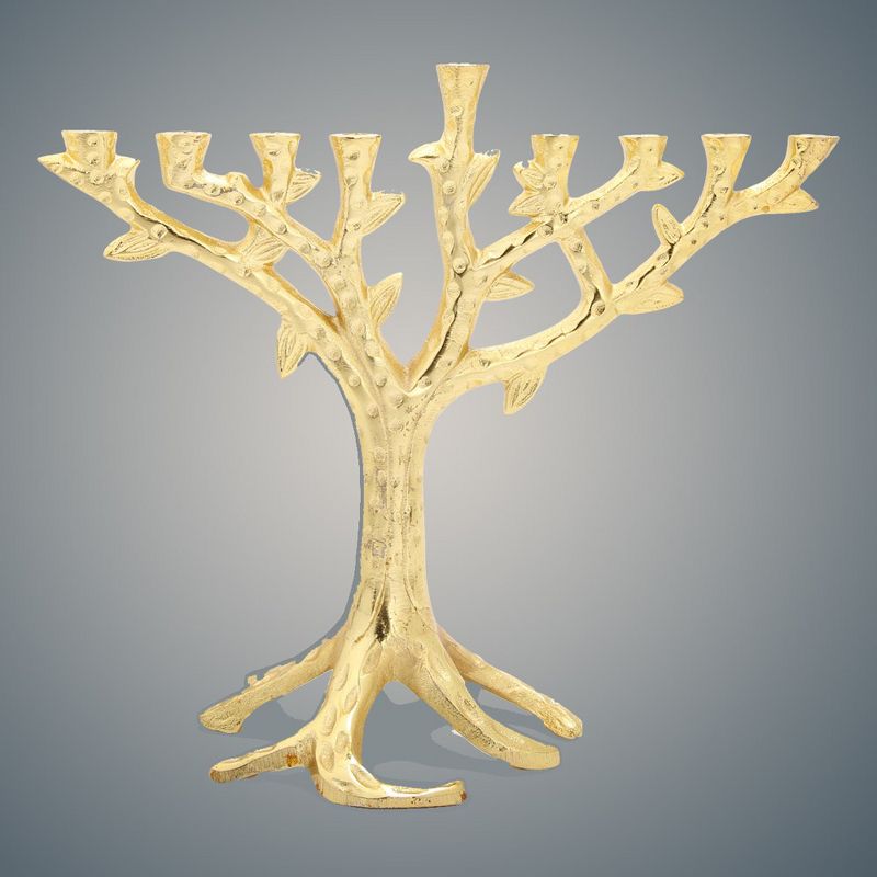 Classic Touch Gold Branch Menorah, 2 of 4