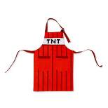 Ukonic Minecraft Red TNT Youth Kitchen Cooking Apron