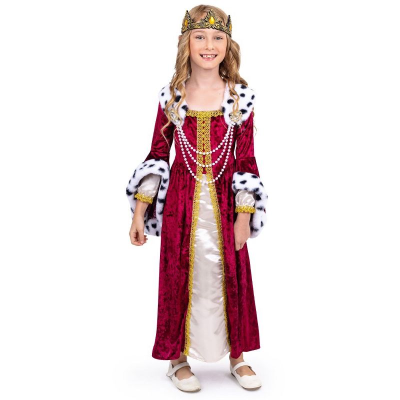 Dress Up America Queen Costume for Girls, 5 of 7