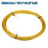 Unique Bargains Bicycle Brake Shifter Cable Brake Line Tube Cycling Accessories Gold Tone - 4 of 4
