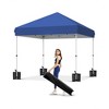 Pop Up Canopy Tent Outdoor Canopy with No Removable Sidewall One-Person Set Up Heavy Duty Commercial Instant Tent Shelter - 4 of 4