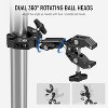 Boersma Double Super Clamp Camera Mount with Magic Arm, Cold Shoes for Desk Studio Light Stand Holder Photography Reflector, Cross Bars - 3 of 4