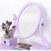 ROOMTEC Makeup Vanity Table and Stool Set - 3 of 4