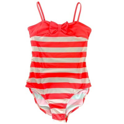 OshKosh B'Gosh Big Girls' One-Piece Striped Swimsuit