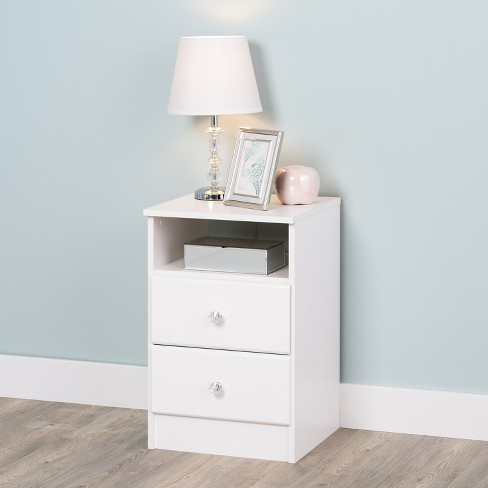 Target on sale white nightstand