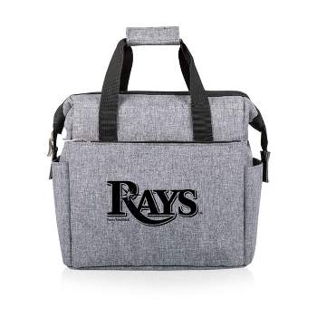 MLB Tampa Bay Rays On The Go Soft Lunch Bag Cooler - Heathered Gray
