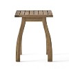 Christopher Knight Home Sadie Outdoor Rustic Acacia Wood Table with  Rectangle - 4 of 4