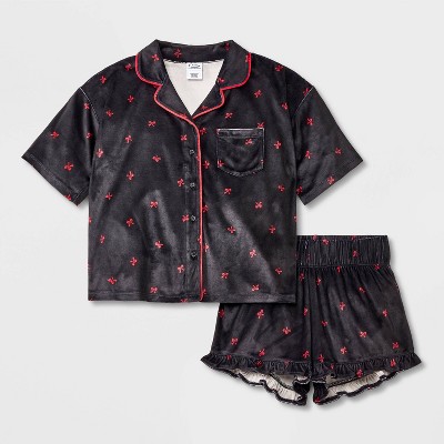 Black pajama set target hotsell