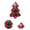 Unique Bargains Christmas Tree Hair Clips for Christmas 2.17"x1.18"x3.1" 1 Pair - 3 of 4