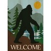 Briarwood Lane Everyday House Flag 40x28 For Outdoor Bigfoot Welcome House Flag - 3 of 4