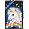 Trends International Kayomi Harai - Lovely Unicorn Framed Wall Poster Prints - 3 of 4
