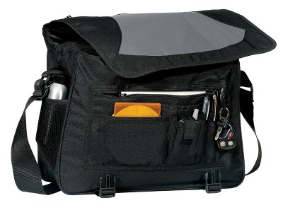 Port Authority Midcity Messenger - Dark Grey/Black
