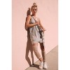 Women's U Neck Overall Sleeveless Jumpsuits Spaghetti Straps Romper Loose Fit Athletic Overalls with Pockets - 2 of 4