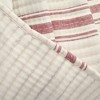 Farmhouse Stripe Kantha Pick Stitch Yarn Dyed Cotton Woven Single Quilt/Coverlet - Lush Décor - 4 of 4