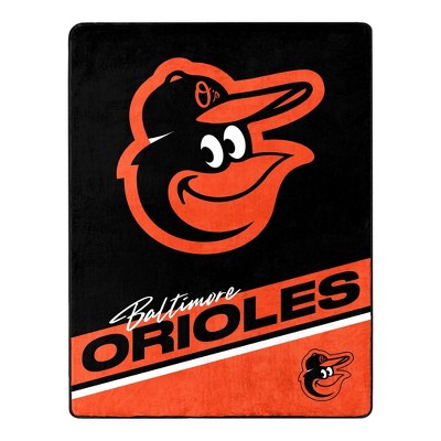 MLB Baltimore Orioles 46&#34;x60&#34; Spirited Silk Touch Throw Blanket_1