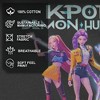 Womens KPop Demon Hunters Girls Group Shot T Shirt - 4 of 4