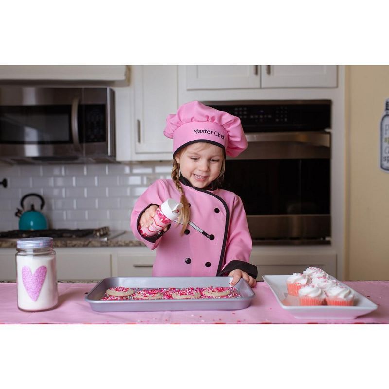 Dress Up America Chef Costume for Toddlers - Girls Master Chef Costume, 2 of 4