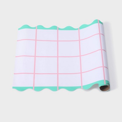 Pink and Green Table Runner