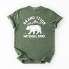 Simply Sage Market Vintage Grand Teton National Park Front And Back Garment Dyed Tee - 2 of 4