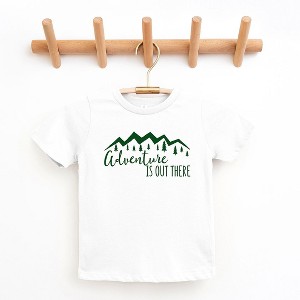 The Juniper Shop Adventure Is Out There Mountains Toddler Short Sleeve Tee - 1 of 2