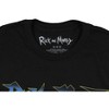 Rick and Morty Men's Metal Heads Lightning Adult Short Sleeve T-Shirt - 3 of 3