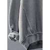 Women's Wo's Crew Neck Comfort Washed Sweatshirt - Urban Daizy - 2 of 2