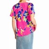 Women's Floral Print Surplice Wrap Top - umgee - 2 of 4