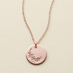 Made By Mary | March Birth Flower Necklace - 1 of 4