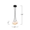 Artcraft Lighting Camila 3 - Light Pendant in  Black - 4 of 4