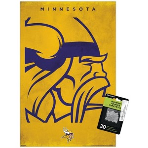 Trends International NFL Minnesota Vikings - Logo 25 Unframed Wall Poster Prints - 1 of 4