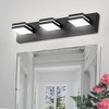 DAKAFUL Modern LED Bathroom Vanity Light, Dimmable Rotatable Acrylic Vanity Fixture Over Mirror,Wall Light for Bathroom/Bedroom - 2 of 4