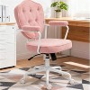 Racxily Tufted Office Chair, Adjustable Height with Plush Comfort for Home Office - 3 of 4