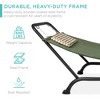Best Choice Products Outdoor Patio Hammock Bed with Stand, Pillow, Storage Pockets, 500LB Weight Capacity - image 2 of 4