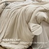 5/7 Pcs Soft Bedding Set All Season Boho Bed in a Bag Contrasting Design - 4 of 4