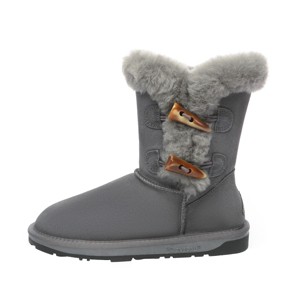 EverAU Australia Women Stork Horn Toggle button Short Boots - 1 of 4