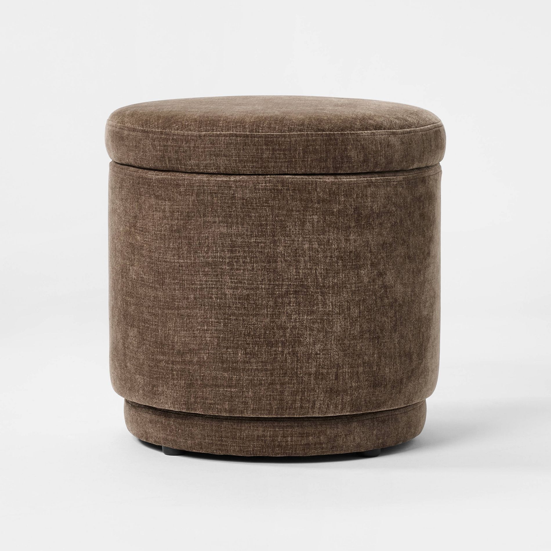 Swivel Storage Ottoman Brown - Threshold™ designed with Studio McGee