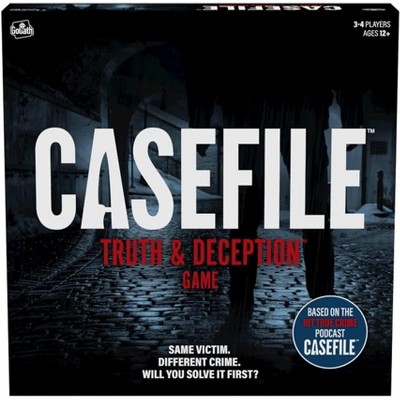 Casefile: Truth & Deception Mystery Board Game – Solve the Crime Before Anyone Else