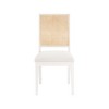 Meridian Furniture,Butterfly Cream Linen Textured Fabric Dining Chair, Set of 2 - 3 of 4