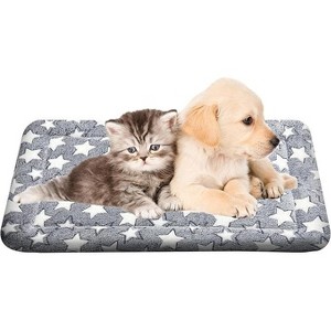 Ridstar Outdoor Luxury Soft Dog Bed with Non-Slip Base for Large, Medium & Small Dogs-Gray - 1 of 4