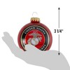 Christmas By Krebs - 80mm / 3.25" Decorated Collectible Glass Ball Ornament - 4 of 4