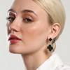 SOHI Women's The Clover Drop Earrings - 3 of 4
