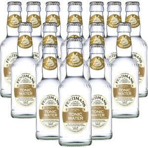 Fentimans Botanically Brewed Natural Tonic Water 15 Pack, 6.7 fl oz Bottles – Premium Mixer for Cocktails & Refreshing Drinks - 1 of 4