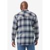 KingSize Tall Western Snap Front Flannel Shirt - 3 of 4